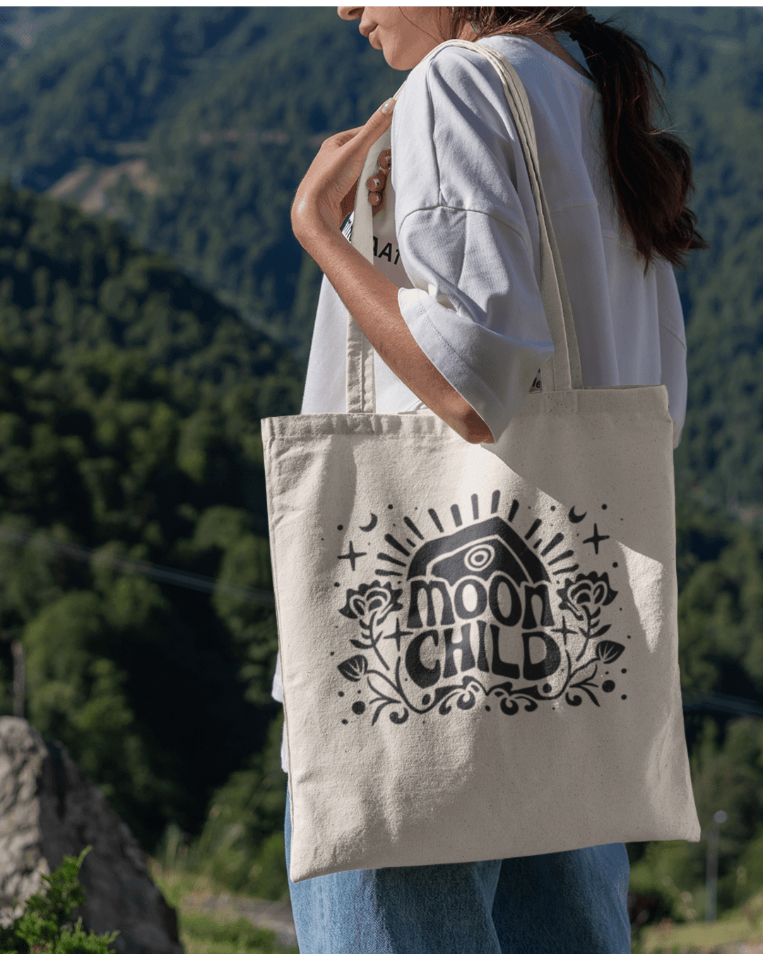 Moon Child Tote Bag - Tote Bag | My Turtle